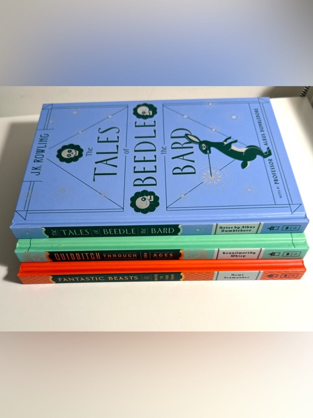 J.K. Rowling Hogwarts Library Hardcover - 3 Book Set - Picture 4 of 5